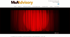 Desktop Screenshot of mandaadvisory.com